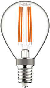 Avide Λάμπα LED Filament Mini Σφαιρική 5.9W E14 WW 2700K Dimmable